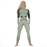 Valencia Eco Cargo Leggings - Olive