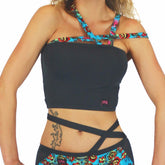 Xena Crop Top - Tattoo Print