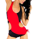 Virago Monokini - Red / Black