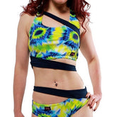 Siren Print Top - Multi Glow / Navy