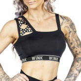 Mystique Crop Top - Black