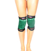 Velvet Grip Knee Pads - Forest Green