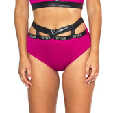 Infinity Eco High Waist Shorts - Raspberry