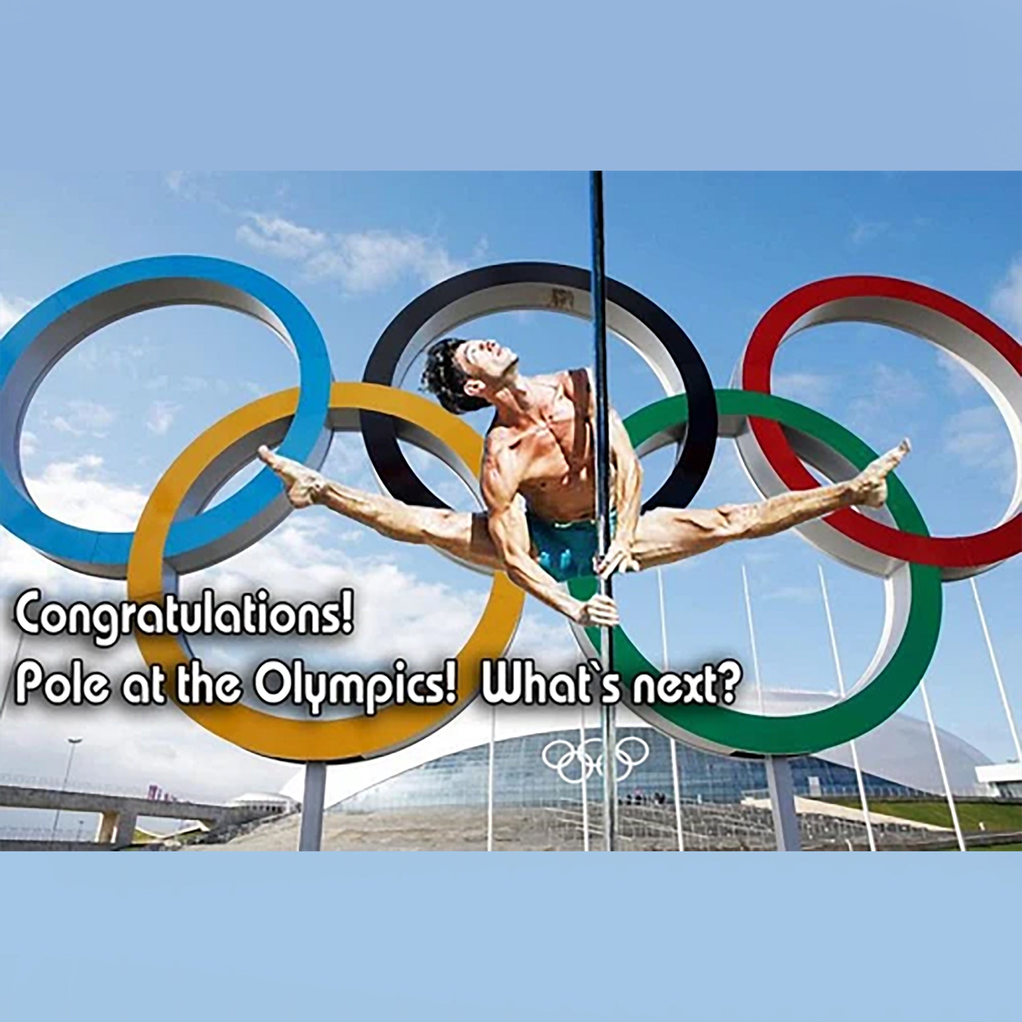 Congratulations! Pole at the Olympics! What`s next?