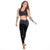 Valencia Eco Crop Top W0238 (black)
