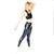 Wetlook Grip Leggings W0197 (UNISEX)