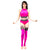 Glitter Mist Leg Warmers with Padded Knees W0212 (black or raspberry)