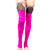 Glitter Mist Leg Warmers with Padded Knees W0212 (black or raspberry)