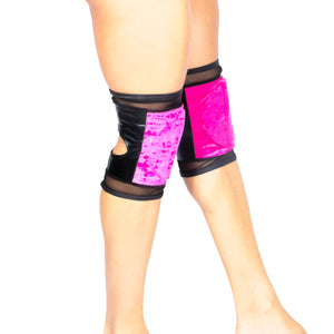 Velvet Grip Knee Pads W0226 (raspberry)