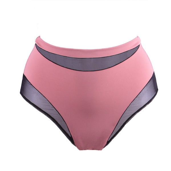 Burlesque Mesh Panel Shorts W0261