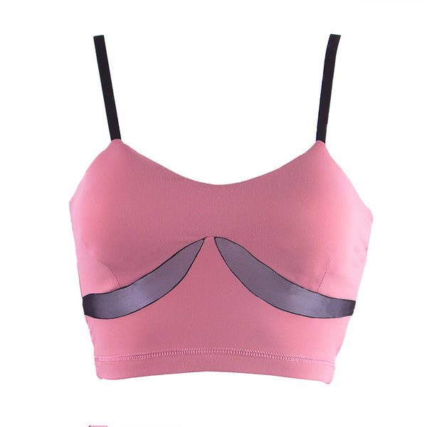 Burlesque Mesh Panel Top W0260