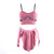 Burlesque Mesh Panel Top W0260
