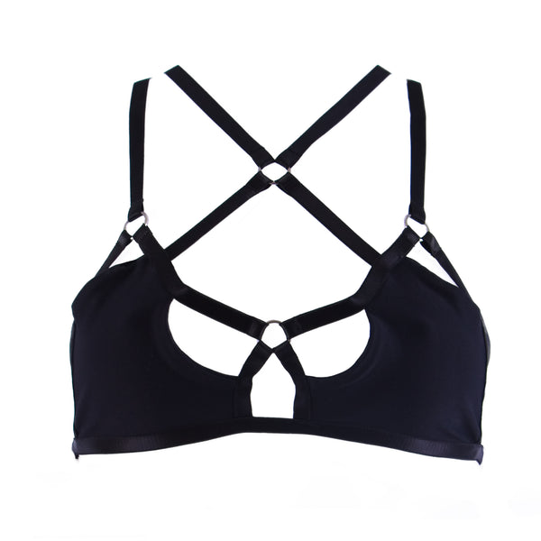 Burlesque Strap Top W0262