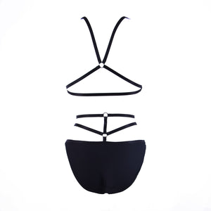 Burlesque Strap Shorts W0263