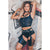 Infinity Eco High Waist Shorts W0230 (black snake)
