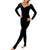 Long Sleeved Catsuit with Diamantes