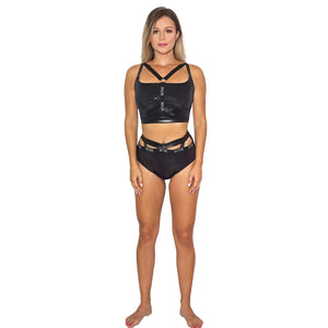 Infinity Eco High Waist Shorts W0230 (jade)