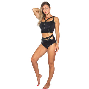 Infinity Eco High Waist Shorts W0230 (jade)
