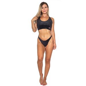 Infinity Eco Bikini Shorts W0228 (black snake)