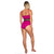 Infinity Eco High Waist Shorts W0230 (raspberry)