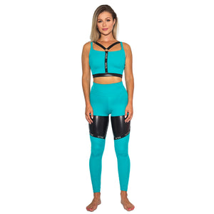 Infinity Eco High Waist Leggings W0231 (jade)