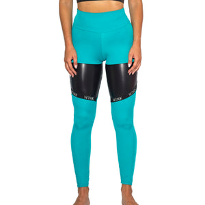 Infinity Eco High Waist Leggings W0231 (jade)