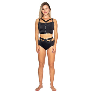 Infinity Eco High Waist Shorts W0230 (jade)