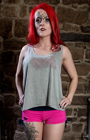 Sparkle Lace Vest W0147